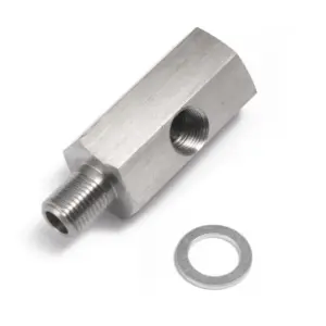 adaptador t sensor pressao oleo 1/8npt m12x1.5