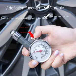 medidor de pressão pneus automotivo ponteiro