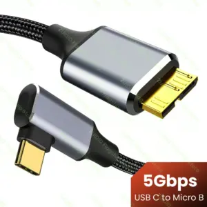 cabo usb-c micro b 3.0 cotovelo
