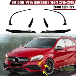 divisores de spoiler dianteiro benz w176