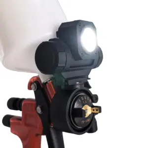 luz recarregável pistola pintura