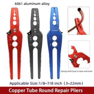 alicate reparo tubo cobre