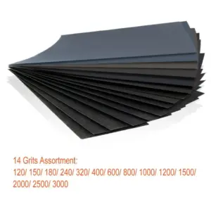 kit lixa automotiva 120 a 3000 grãos