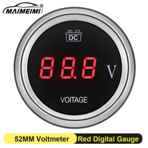 voltímetro 52mm 9-35v