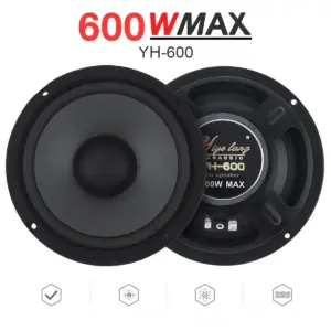 alto-falante coaxial 12v 6.5 polegadas