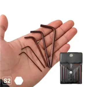 jogo de chave allen hexagonal 0.7mm a 4mm