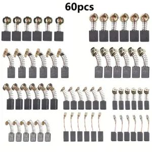 kit escovas de carvão motor ferramentas elétricas