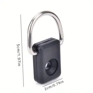 Kit 6 D-Rings Nylon e Aço Inoxidável para Caiaque Barco
