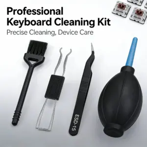 kit limpeza teclado mecânico