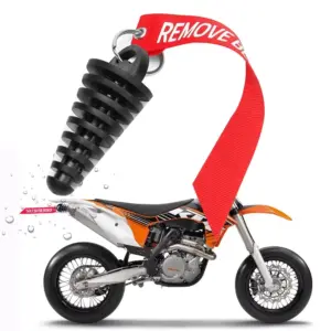 plug de lavagem tubo de escape motocicleta