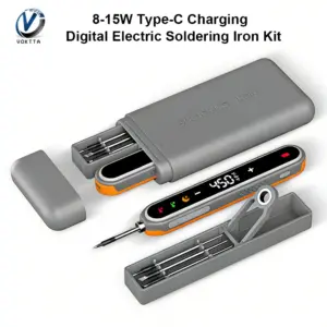 ferro de solda eletrico digital usb tipo-c