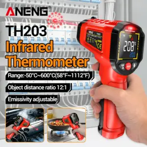 termômetro infravermelho aneng th203