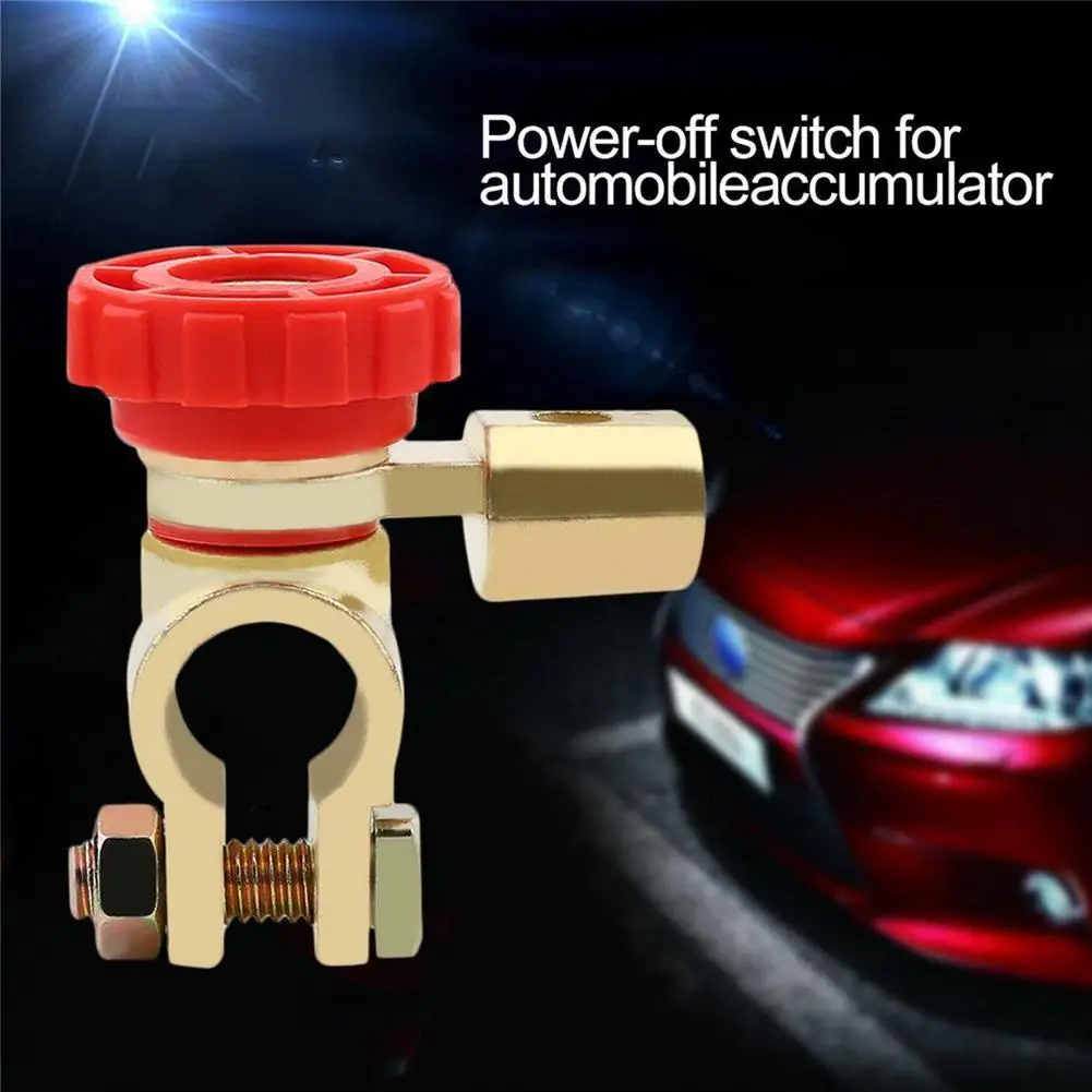 Interruptor Desconexão Bateria Carro 125A Vermelho - Imagem 6