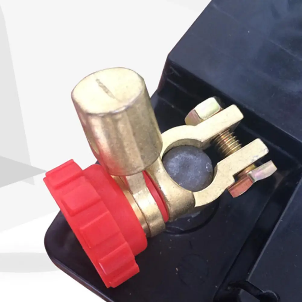 Interruptor Desconexão Bateria Carro 125A Vermelho - Imagem 5