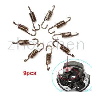 Mola de embreagem 2 tempos para mini moto de bolso 49cc (9 peças)