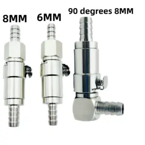 conector engate rápido combustível 8mm 6mm moto