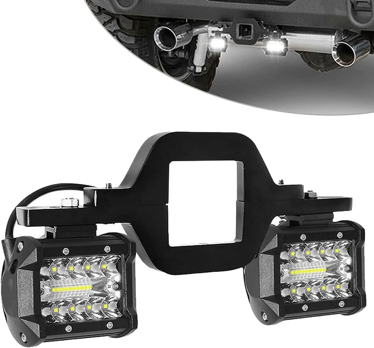 barra de luz led 4 polegadas 60w