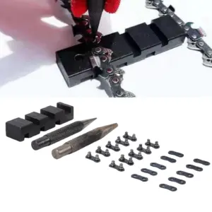kit reparo corrente motosserra 1/4 3/8 polegadas