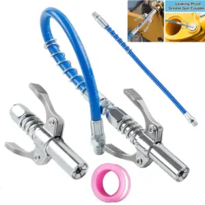 acoplador de bico para pistola de graxa 10000psi npt 1/8