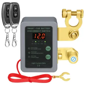 chave geral de bateria 12v controle remoto