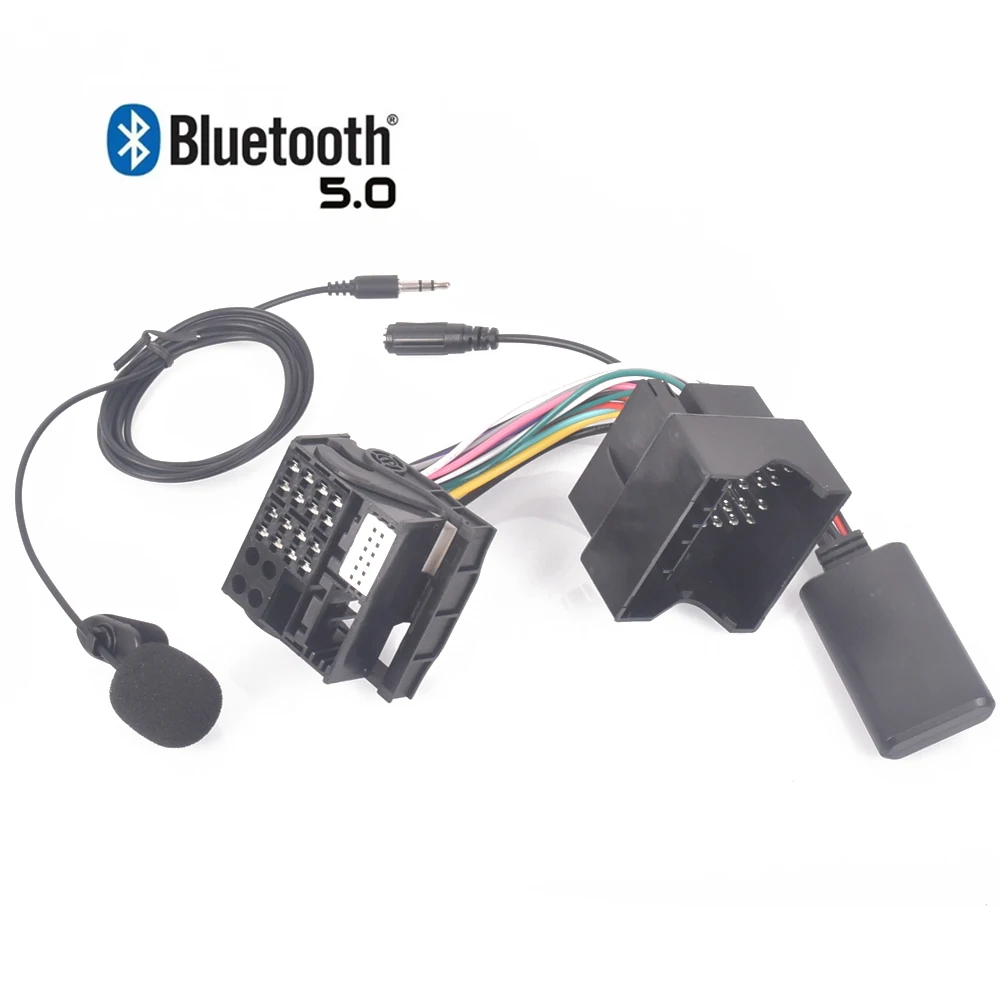 Adaptador Bluetooth 5.0 AUX com microfone para Peugeot e Citroen - Imagem 3