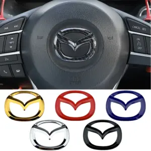 adesivo emblema volante mazda