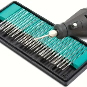 conjunto brocas diamantadas haste 1/8