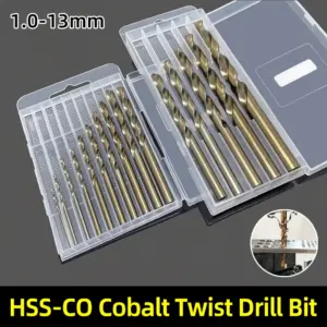 broca helicoidal cobalto hss m35