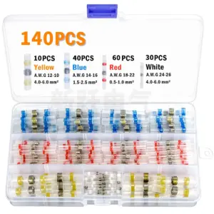 kit conector de fio termo retrátil