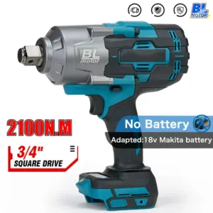 chave de impacto elétrica 3/4 2100nm 18v