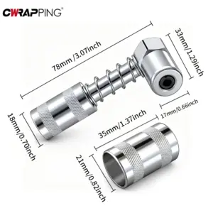 acoplador de graxa 90 graus 1/8 npt