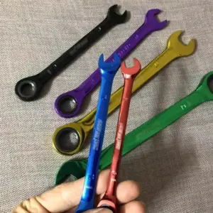 chave catraca dupla aço cromo vanádio