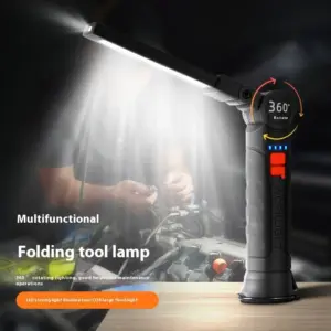 lanterna de trabalho led cob 450lm usb-c