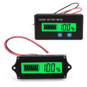 indicador capacidade bateria 12v 72v
