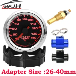 medidor temperatura água 52mm 12v
