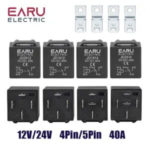 relé automotivo 4 pinos 12v 40a