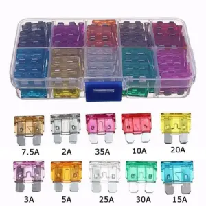 kit fusíveis lâmina padrão automotivo