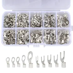 kit 320 terminais anel garfo