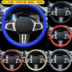 capa de volante silicone 32-43cm