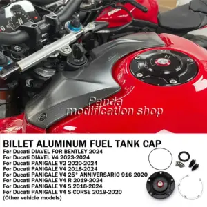 tampa tanque combustivel ducati