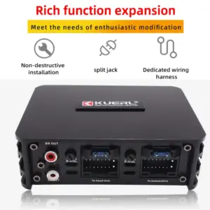 amplificador automotivo 4 canais 4x60w