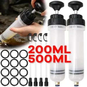 seringa de transferência de fluido 200ml