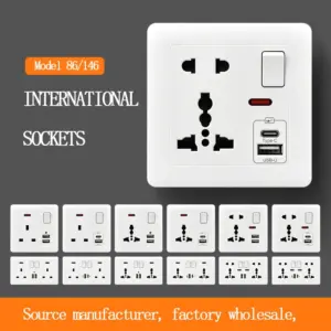 painel tomada usb universal 10w
