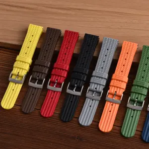 pulseira de relógio fkm waffle