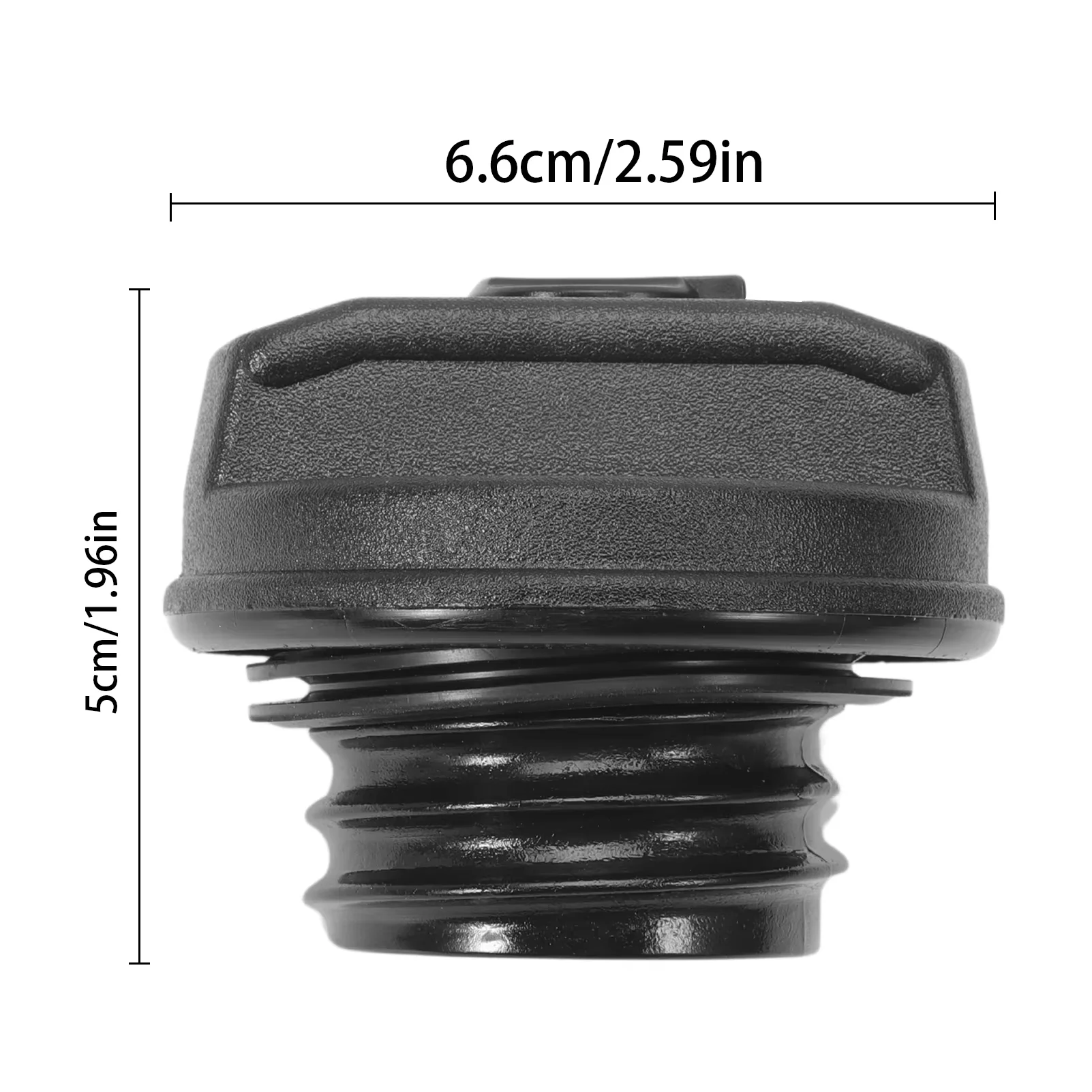 Tampa Tanque Combustível com Trava para CF-Moto CForce 7020-010120 - Imagem 6