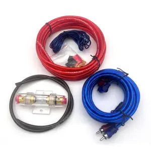 kit instalação amplificador automotivo cabo cca 10ga