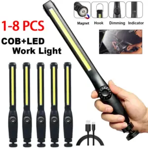 luminária de trabalho cob led