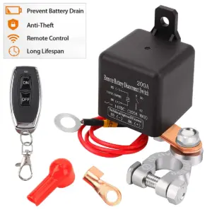 interruptor desconexão remota bateria 12v 200a