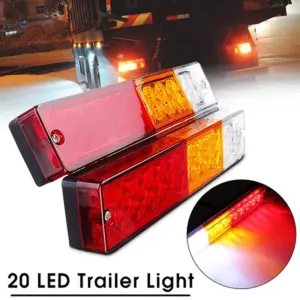 lanterna traseira led 12v
