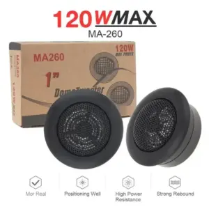 par alto-falante tweeter automotivo 120w